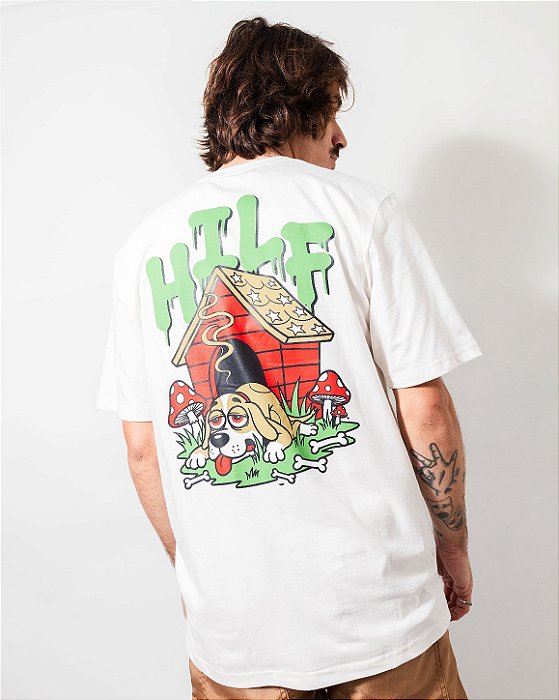 Camiseta Hilf Dog (off white)