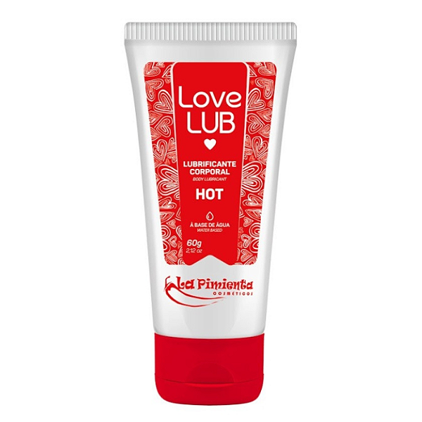 Love Lub Hot Lubrificante c/ Leve Aquecimento