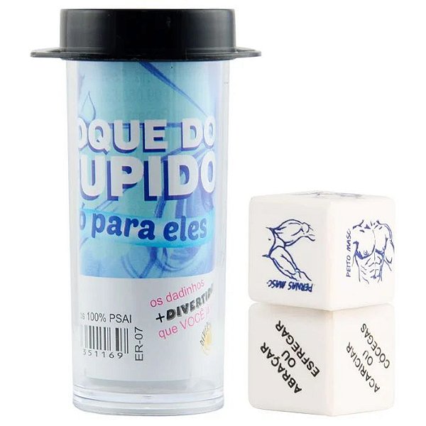 Dados Toque do Cúpido Homo Masculino