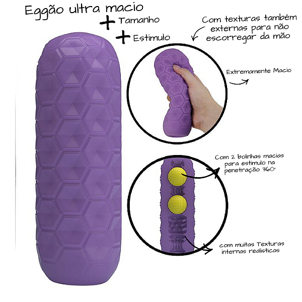 Eggão com Esferas Super Estimulo