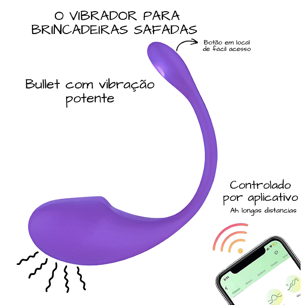 Vibrador Puppet- Prazer sem Fronteiras controlado por App