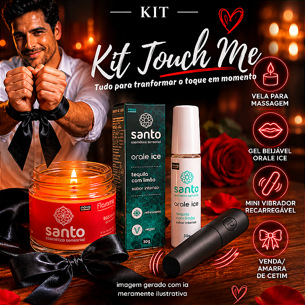 Kit de Massagem Touch Me
