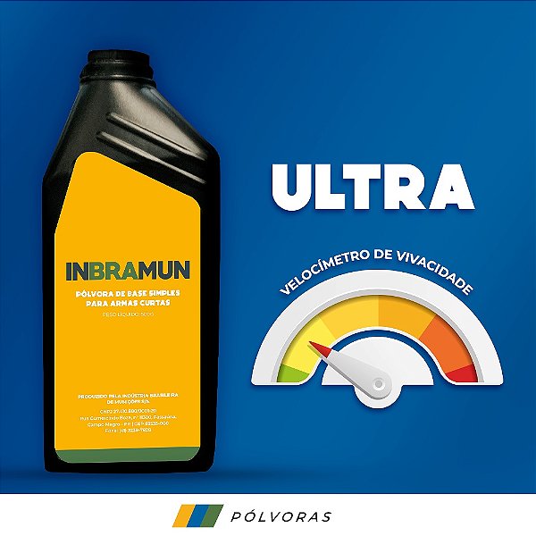 PÓLVORA ULTRA 500G - INBRAMUN
