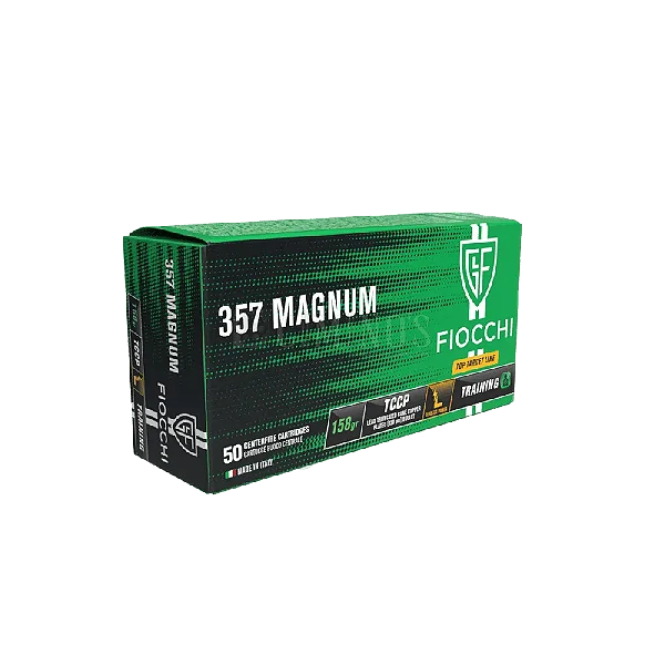 Munição Fiocchi .357 Magnum 158 gr TCCP - 50 unidades