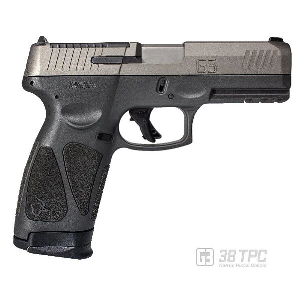 Pistola Taurus G3 Tungstênio Calibre 38 TPC T.O.R.O.