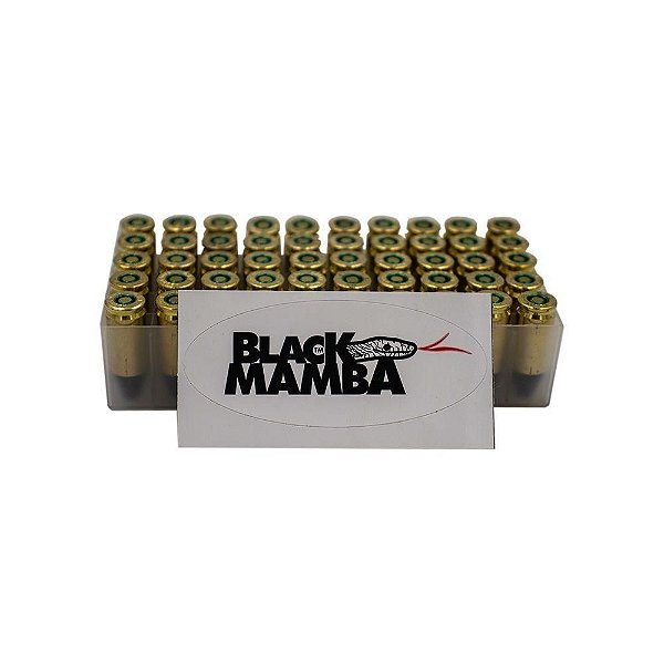 Munição Fiocchi Black Mamba 9mm - 50 unidades