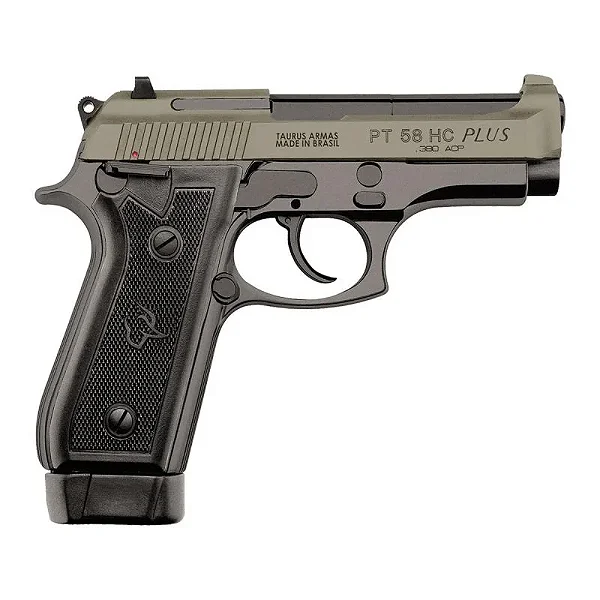 Pistola Taurus 58HCP Carb. P.Cerakote Tungstênio CAL. .380ACP