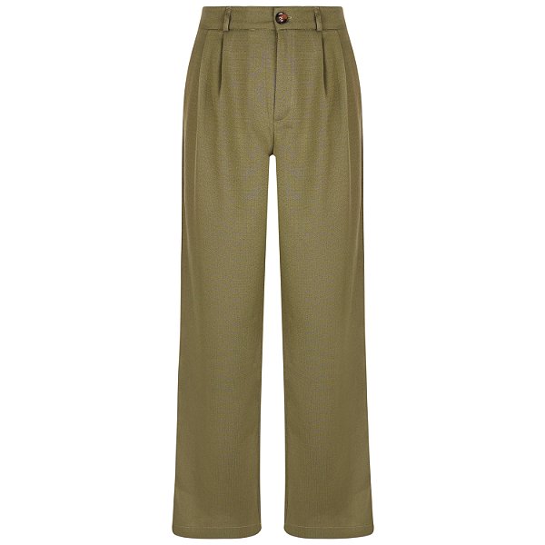 Calça Alfaiataria Verde Oliva