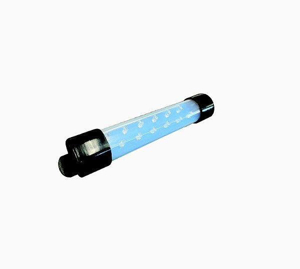 Luminária led azul 24 volts
