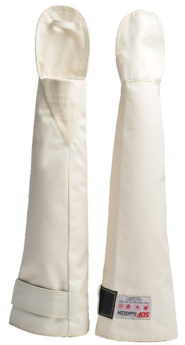 Mangote Anti-chamas Kombat Heat Riovalley Bege Cru 55cm