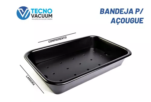 Bandeja frigorífica com dreno tecnovac