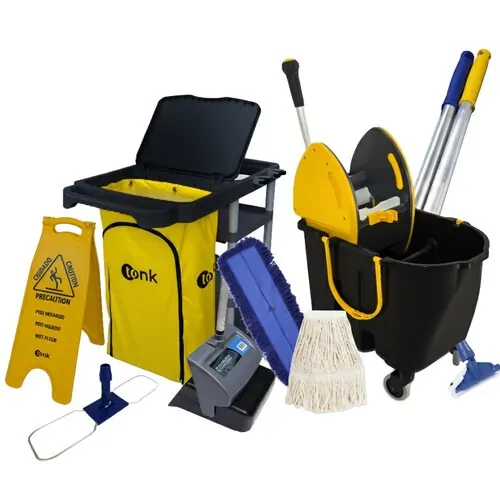 Carro funcional de limpeza