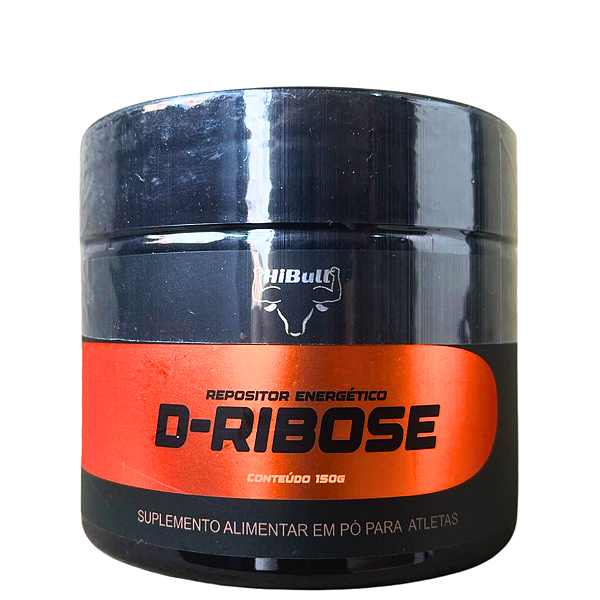 D-Ribose Power 100% Pure Energia Recuperação ATP 150g Hibull