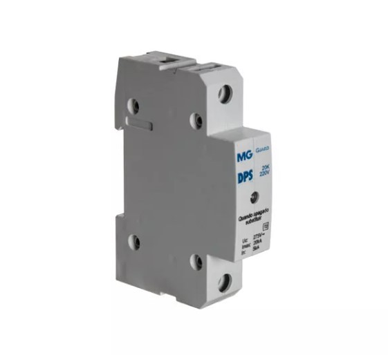 Dispositivo de proteção contra surtos (DPS) 220V Modelo 20K2 MARGIRIUS. Cod. 16567