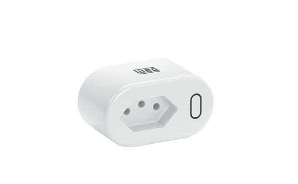 Plugue 10A Bivolt Smart Wi-fi, WEG Home. Cod. 15719001