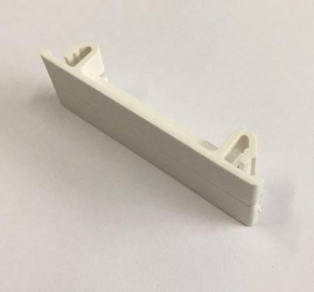 Obturador de plástico para quadro de distribuição TQW-2, Branco, WEG. Cod. 11541363