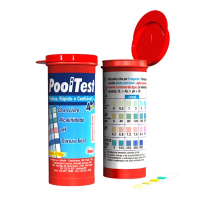 KIT POOLTEST 4 EM 1 HIDROALL. Cod. 1209ATST