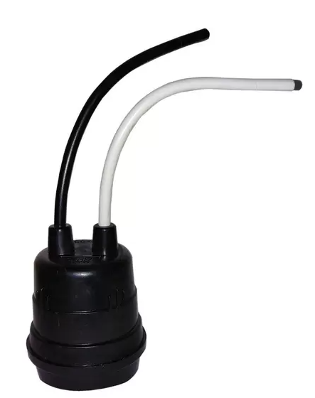 Soquete E27 com Rabicho. GALAXY LED. Cod. 3731