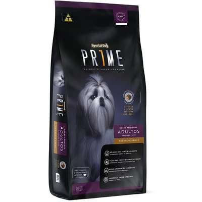 Ração Prime Raças Pequenas Adultos 3KG. SPECIAL DOG. Cod. 150030006002