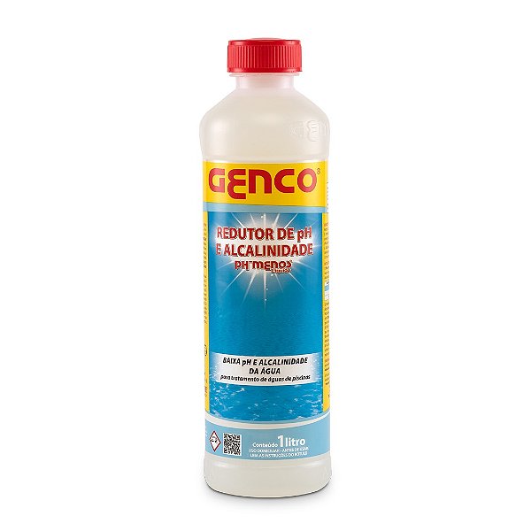 PH - Redutor de Ph e Alcalinidade  1L , GENCO. Cod. 451003A