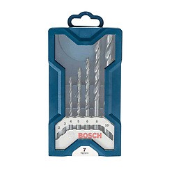 Jogo Brocas p/Metal 2-10mm 7 un. BOSCH.  Cod. 2607017508
