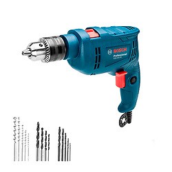 Furadeira de Impacto BOSCH GSB 550 550W 127V 14 Acessórios. Cod. 06011B60D4