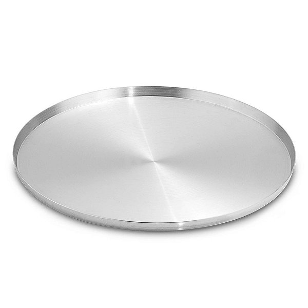 Assadeira para pizza 40x1,5cm. 1,7l. NIGRO. Lixada. Cod. 003216
