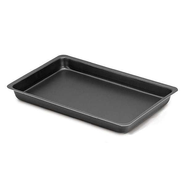 Assadeira retangular 24x35x4cm. 3 l. NIGRO. Antiaderente. Cod. 003311