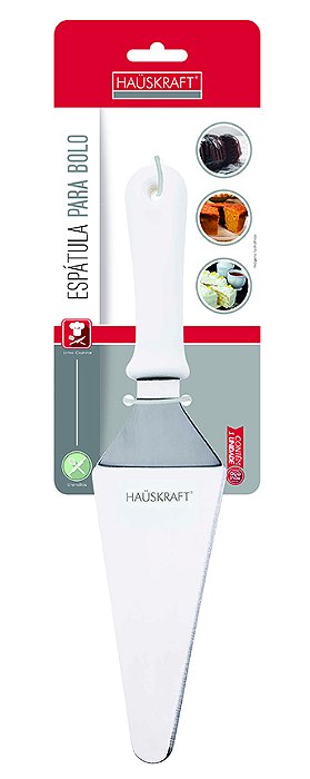 Espátula de bolo inox 32cm BR. HAUSKRAFT. Cod. EPTL-006
