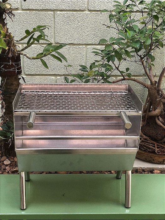 Churrasqueira de inox Portátil. ARTINOX  Cod.FA9E2TQY3