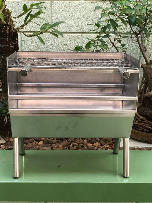 Churrasqueira de inox Portátil. ARTINOX  Cod.FA9E2TQY3