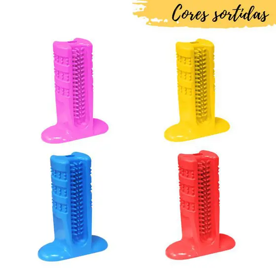 Brinquedo para cães - pino de adestramento de borracha. FURACÃO PET. Cod. 1023