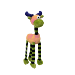 Brinquedo de  Pelúcia Sonoro Alce Laranja. SAVANA. Cod DOG113LA