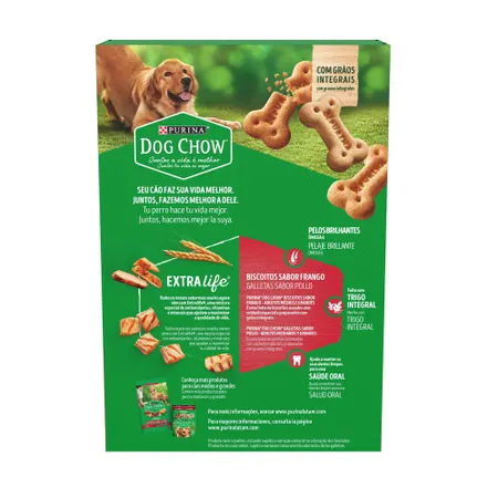Biscoito maxi 500g. DOG CHOW. Cod. 42069