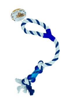 Brinquedo corda c/puxador de ossinho. SAVANA. Cod.DOG052