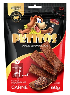 Bifinho para cães. PETITOS.