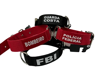 Coleira com sigla 40mm. PAUPET.