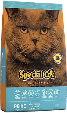 Ração Special Cat Peixe Adulto. SPECIAL DOG.