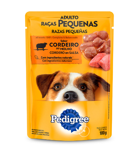 Sache Adulto cordeiro 100G.PEDIGREE. Cod. 98707