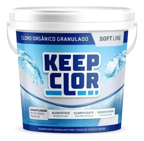 Cloro Orgânico SoftLine 10  kg. KEEPCLOR. Cod. 99