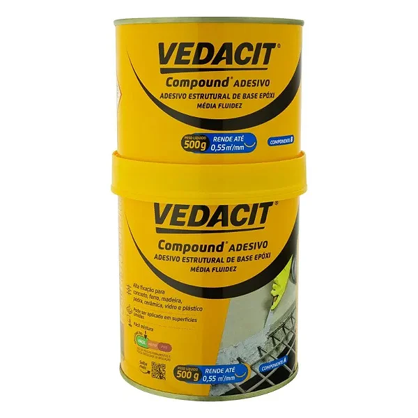 Adesivo Compound otto 1Kg. VEDACIT. Cod.420800