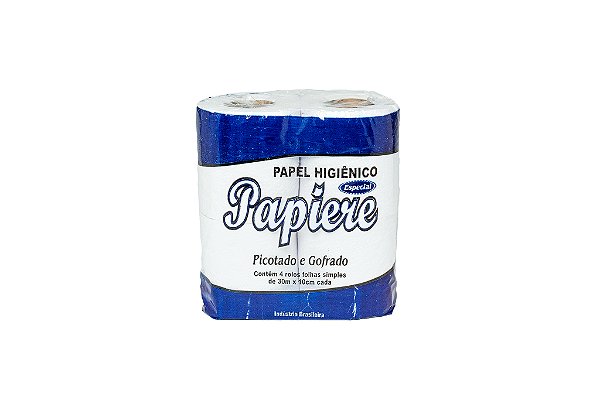 Papel higiênico especial 4x30m. PAPIERE. Cod.3034
