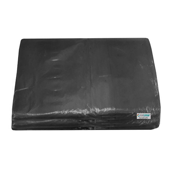 Saco de lixo preto 100 litros (10 unidades). Cod. MJKSURK6V