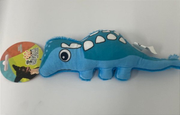 Brinquedo de  Pelúcia Sonoro polacantinho baby azul . SAVANA. Cod DOg366AZ