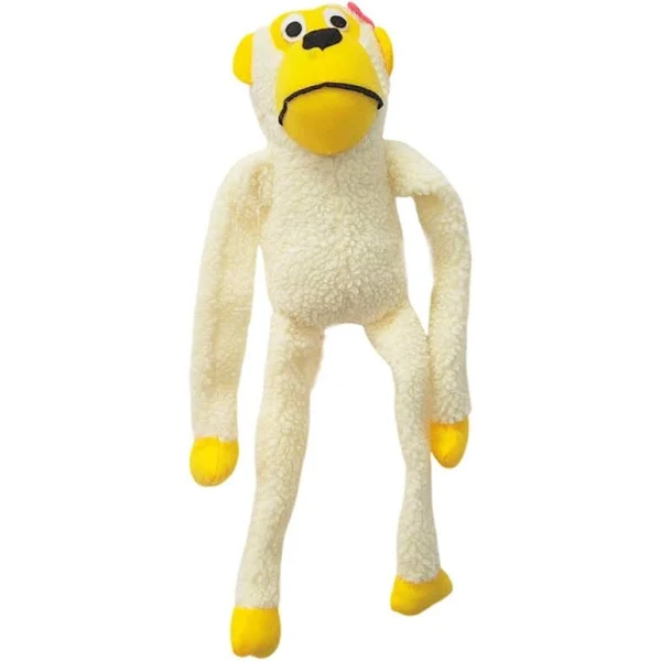 Brinquedo de Pelúcia Sonoro Macaca Chalesco. SAVANA. Cod DOG348
