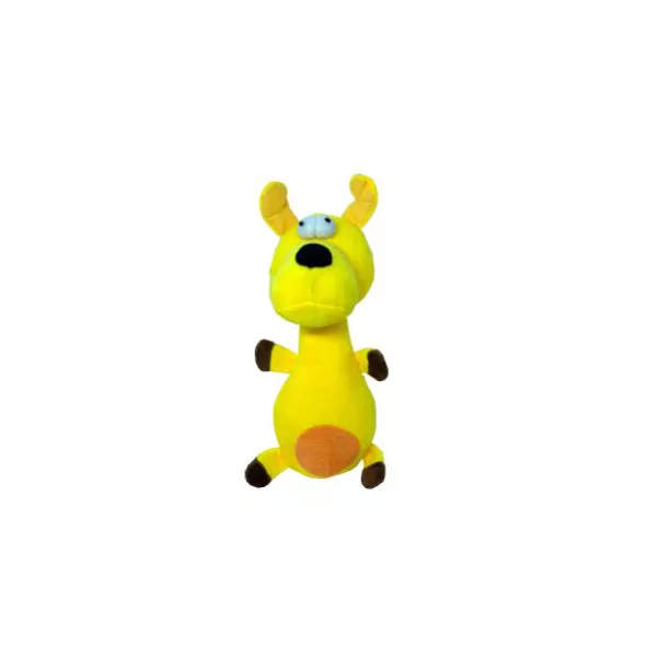 Brinquedo de  Pelúcia Sonoro girafa amarela. SAVANA. Cod DOG279