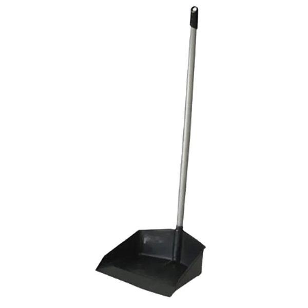 Pá de lixo plástica, cabo 80cm. Cod 6ZPHATNK3