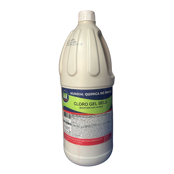 Cloro Gel Belú. 2l. MUNDIAL. Cod. 010209006P