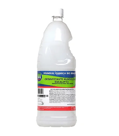 Desinfetante Mundclean Eucalipto. 2l. MUNDIAL. Cod. 010070006P