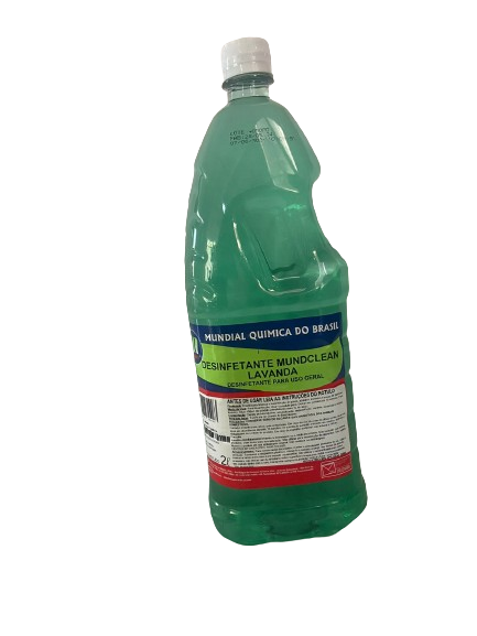 Desinfetante Mundclean Lavanda. 2l. MUNDIAL. Cod. 010084006P